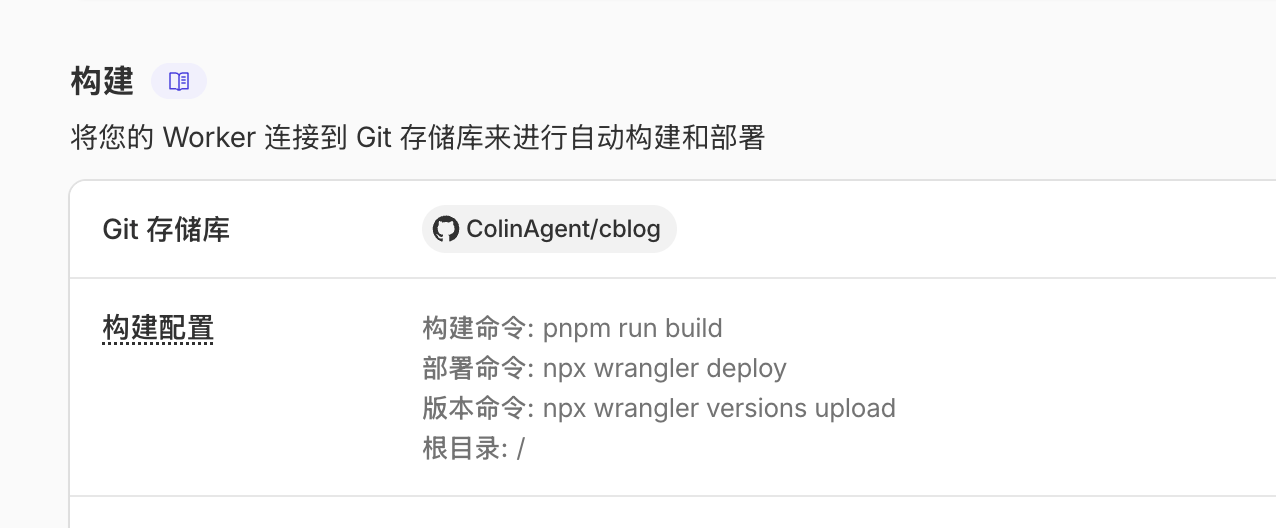 Cloudflare Worker 部署博客示意